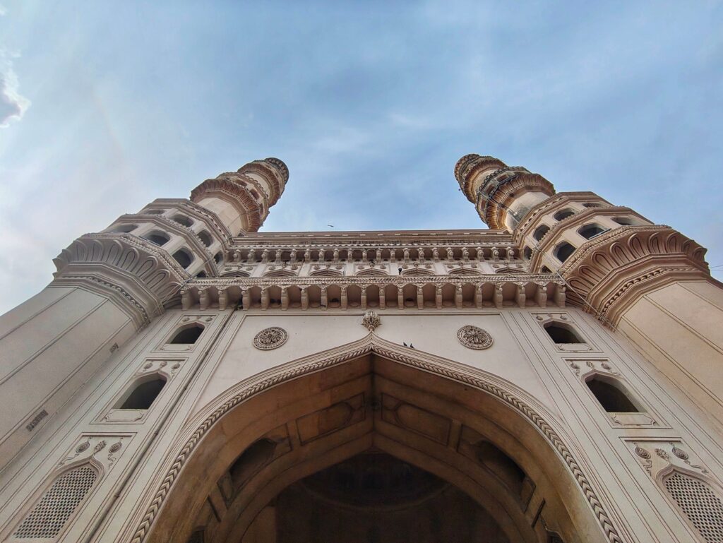 Historic Charminar monument in the heart of Hyderabad